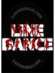 T-shirt LINE DANCE – Danseurs rouges – LAST REBELS - Motif exclusif