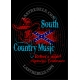 Modèle exclusif Danse Country Last Rebels "Southern Country Music" sur drapeau sudiste"