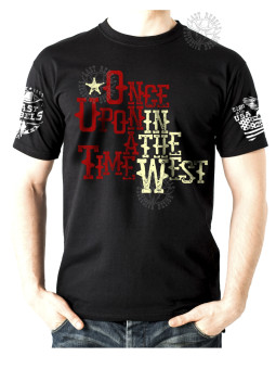 T-shirt ONCE UPON A TIME – Western légendaire – LAST REBELS - Vue de face