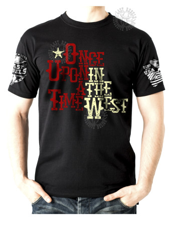 T-shirt ONCE UPON A TIME – Western légendaire – LAST REBELS - Vue de face