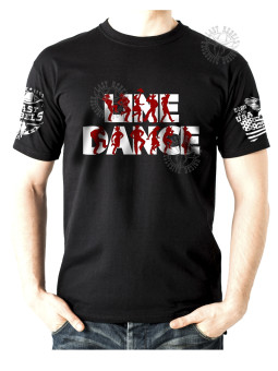 T-shirt LINE DANCE – Danseurs rouges – LAST REBELS - Vue de face