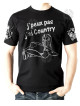 T-shirt danse country homme "Je peux pas, j’ai Country" LAST REBELS - Vue de face