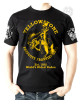 T-shirt danse country homme LAST REBELS - "Yellowstone & Rodéo Prescott" - Vue de face 
