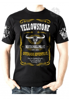 T-shirt Danse Country homme Last Rebels "Yellowstone" l'aventure en plein air