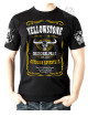 T-shirt danse country homme LAST REBELS - "Yellowstone" - Vue de face