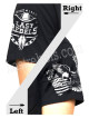T-shirt femme Danse-Country "Yellowstone Aventure" - LAST REBELS - Impressions épaules
