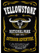 T-shirt femme Danse-Country "Yellowstone Aventure" - LAST REBELS - Motif exclusif