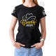 T-shirt Danse Country femme Last Rebels "Musique Country" avec chapeau de cowboy