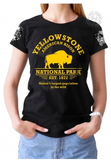 T-shirt Danse Country femme Last Rebels "Yellowstone" réserve de bisons