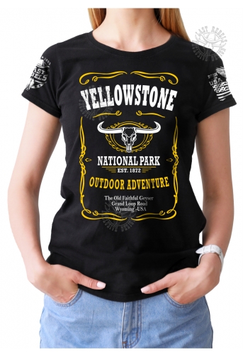 T-shirt Danse Country femme Last Rebels "Yellowstone" l'aventure en plein air