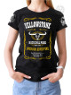 T-shirt femme Danse-Country "Yellowstone Aventure" - LAST REBELS - Vue de face