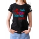 T-shirt Danse Country femme Last Rebels "Southern Country Music" sur drapeau sudiste"