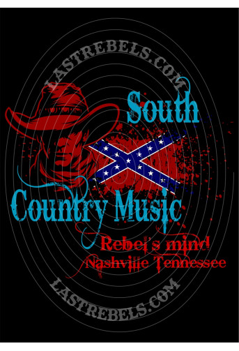 Gilet danse country homme LAST REBELS - South Country Music - Motif exclusif