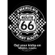 Gilet danse country homme LAST REBELS - Route 66 America's First Route - Motif exclusif