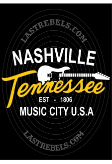 Modèle exclusif Danse Country Last Rebels "Nashville Tennessee, capitale de la Country"