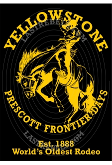 Modèle exclusif Danse Country Last Rebels "Yellowstone" rodéo de Prescott