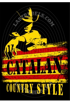 Modèle exclusif Danse Country Last Rebels "Catalan Country Style" avec cowboy