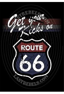 Modèle exclusif Danse Country Last Rebels "Route 66" Get your kicks on