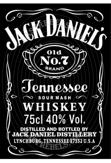 Modèle exclusif Danse Country Last Rebels "Jack Daniel's" Tennessee, American Whiskey