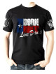 T-shirt danse country homme LAST REBELS - "Born and Bred Line Dance" - Vue de face