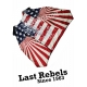 Gilet danse country homme LAST REBELS - Aigle Américain sur Drapeau du Texas - Doublure US 2