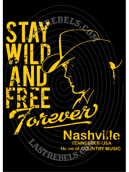 Chemise country femme "Cowboy Sauvage & Libre" LAST REBELS - Motif exclusif