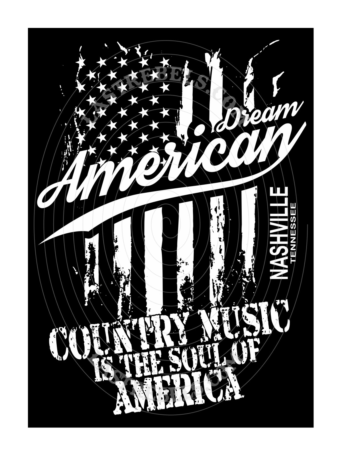 Chemise country femme "Country Music, Âme de l’Amérique" LAST REBELS - Motif exclusif