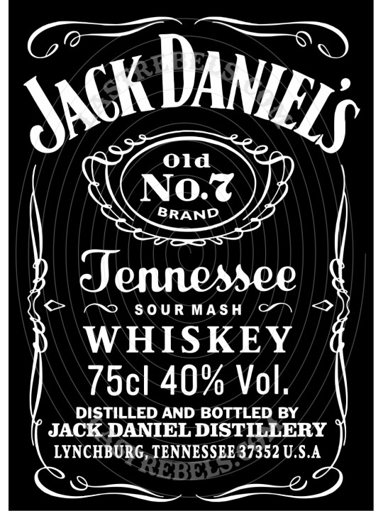 Chemise danse country femme "Jack Daniel’s Tennessee" LAST REBELS - Motif exclusif