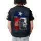 Gilet danse country homme LAST REBELS - Bottes, chapeau et Texas - Impression dos