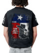 Gilet danse country homme LAST REBELS - Bottes, chapeau et Texas - Impression dos