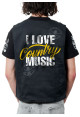 Gilet danse country homme LAST REBELS - Passion Country Music - Impression dos