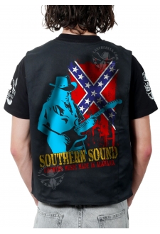 Gilet danse country homme LAST REBELS - Southern Sounds - Impression dos