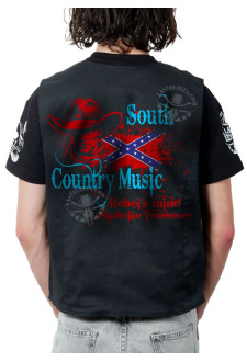 Gilet danse country homme LAST REBELS - South Country Music - Impression dos