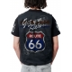 Gilet Danse Country homme "Route 66" Get your kicks on - Impression dos