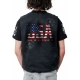 Gilet danse country homme LAST REBELS - USA, Terre de Liberté - Impression dos