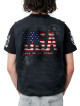 Gilet danse country homme LAST REBELS - USA, Terre de Liberté - Impression dos