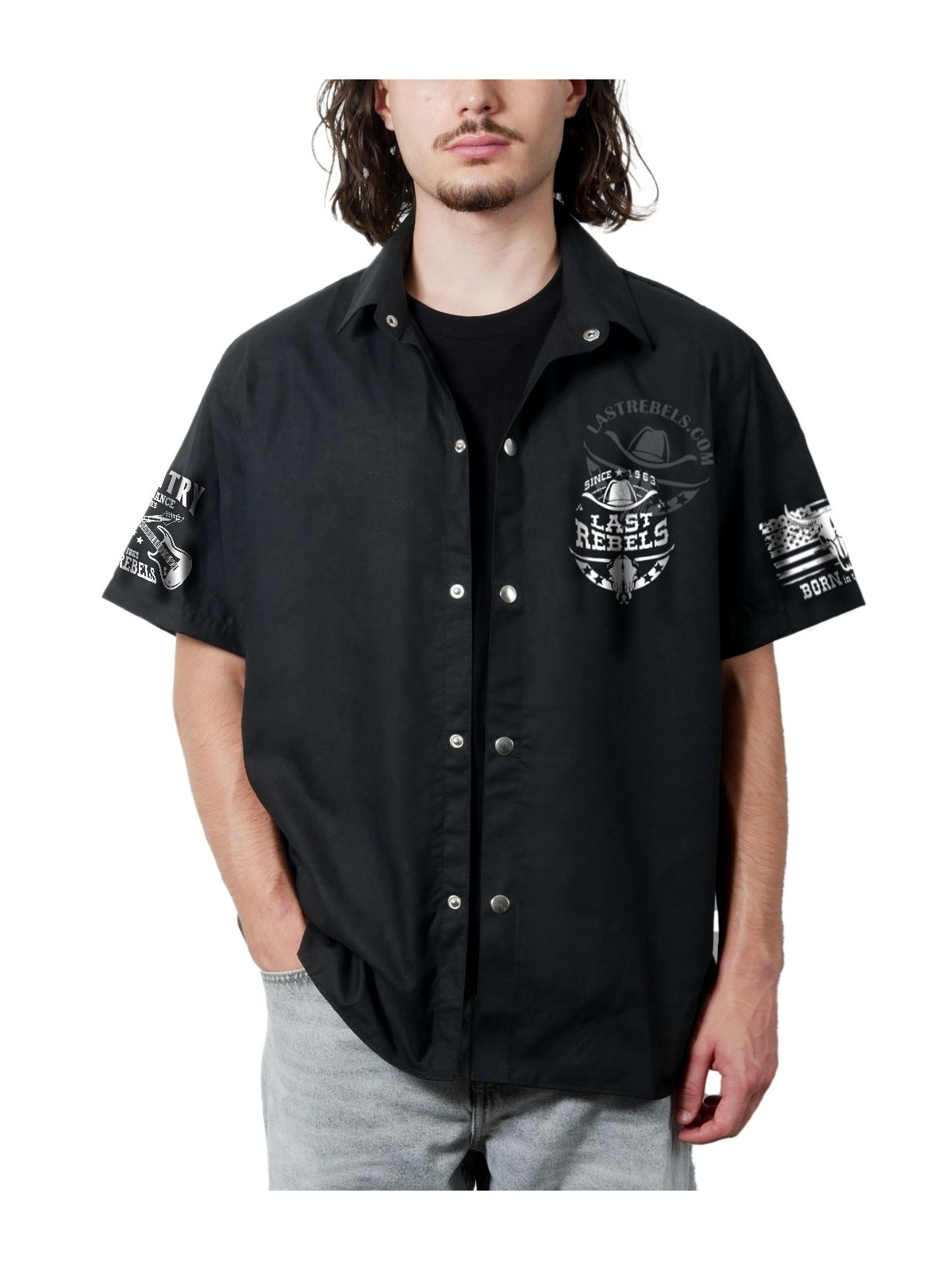 Chemise Danse Country Homme "Southern Sounds" - LAST REBELS - Vue de face
