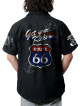 Chemise Danse Country Homme "Route 66 - Get Your Kicks On" - LAST REBELS - Impression dos Chemise Danse Country Homme "Route 66 - Get Your Kicks On" - LAST REBELS - Impression dos