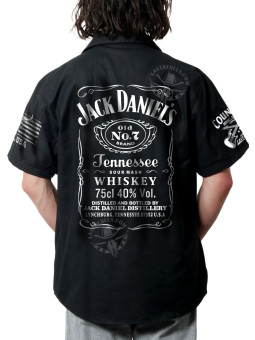 Chemise Danse Country Homme "Jack Daniel's Tennessee" - LAST REBELS - Impression dos