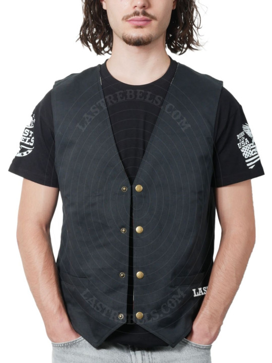 Gilet danse country homme LAST REBELS - Born and Bred Line Dance - Vue de face