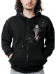 Sweat zippé danse-country homme Rêvons d’Amérique – LAST REBELS - Vue de face Sweat zippé danse-country homme Rêvons d’Amérique – LAST REBELS - Vue de face
