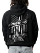 Sweat zippé danse-country homme Rêvons d’Amérique & musique – LAST REBELS - Impression dos Sweat zippé danse-country homme Rêvons d’Amérique & musique – LAST REBELS - Impression dos