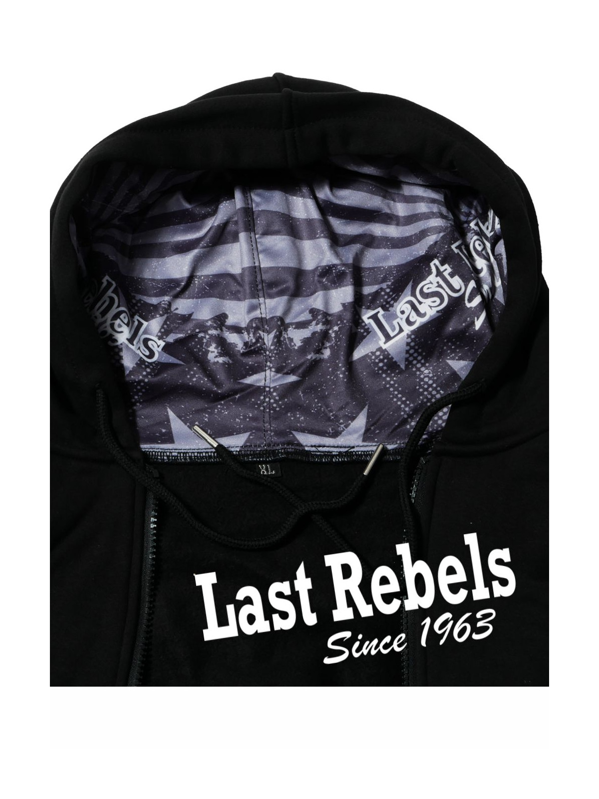 Sweat zippé danse-country homme Jack Daniel’s Tennessee – LAST REBELS - Doublure capuche