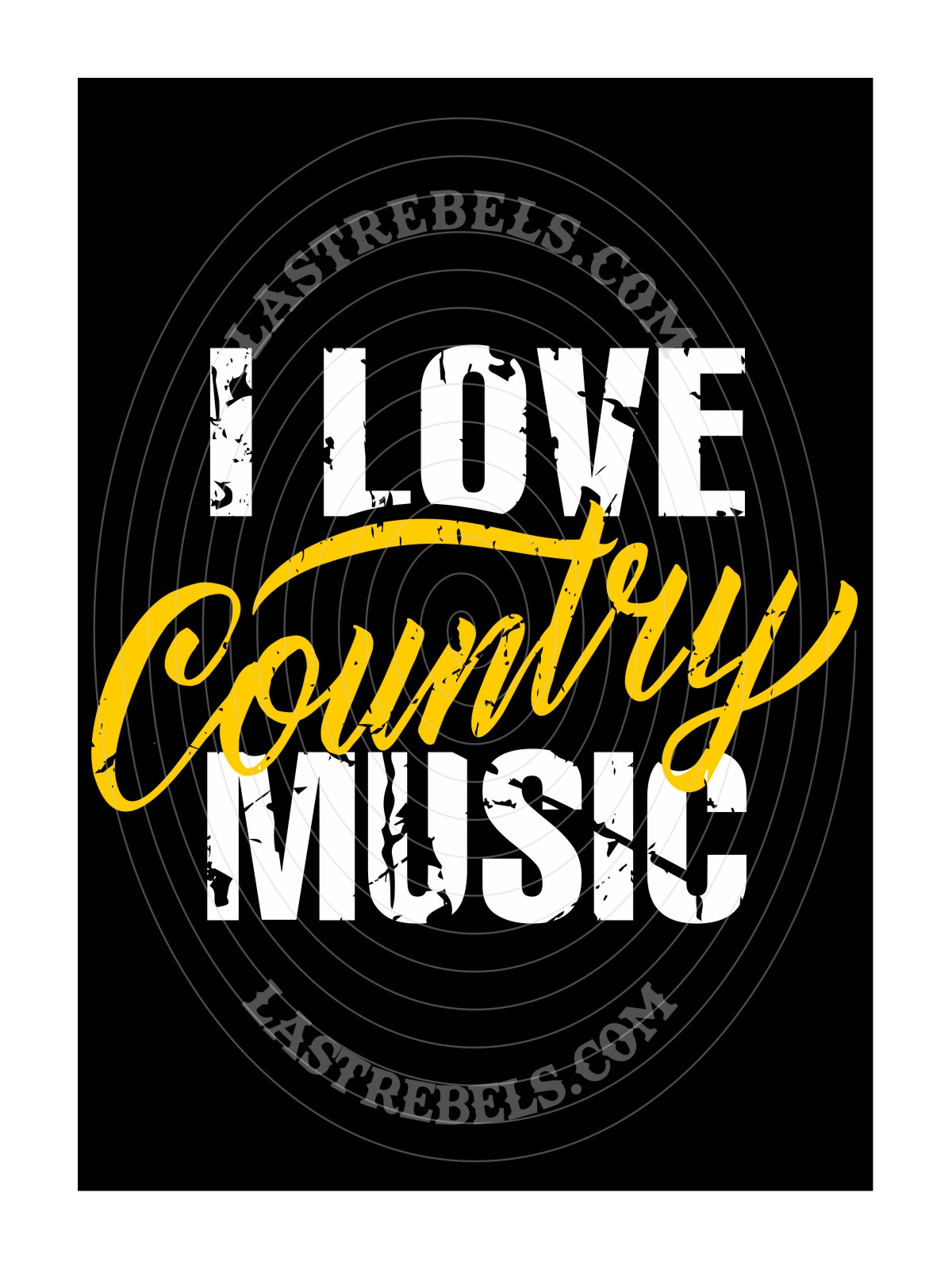 Polo femme Country Line Dance & Music – LAST REBELS - Motif exclusif