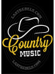 Polo femme Country Music & chapeau cowboy – LAST REBELS - Motif exclusif