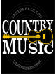 Polo femme Country Music & guitare folk – LAST REBELS - Motif exclusif
