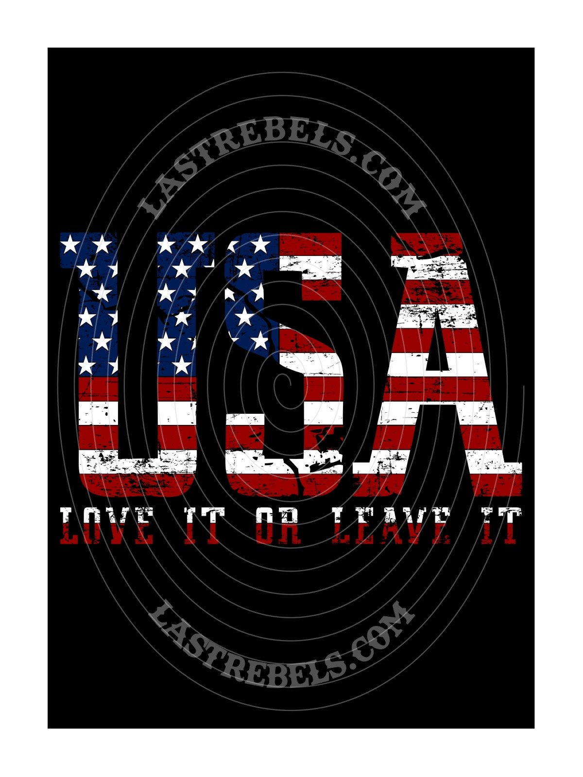 Polo femme USA & fierté américaine – LAST REBELS - Motif exclusif