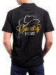 Polo homme danse-country Country Music & chapeau – LAST REBELS - Impression dos
