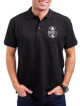 Polo homme danse-country Country Music & chapeau – LAST REBELS - Vue de face