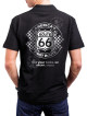 Polo homme danse-country Route 66 America's First Route – LAST REBELS - Impression dos